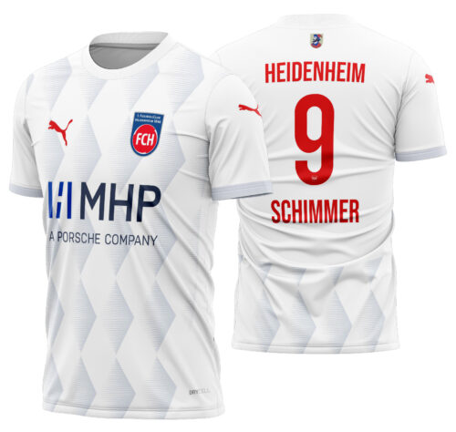 Arte vetor camisa 1. FC Heidenheim Alternativa 2024-2025