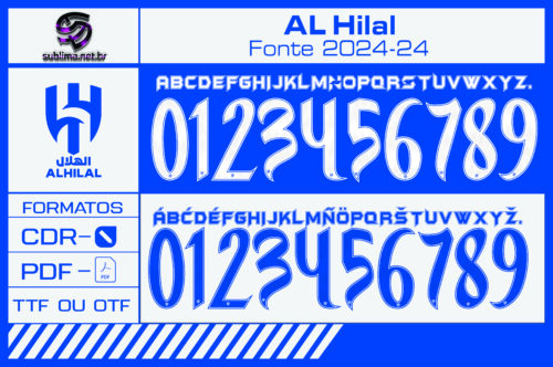 Fonte AL Hilal 2024-25
