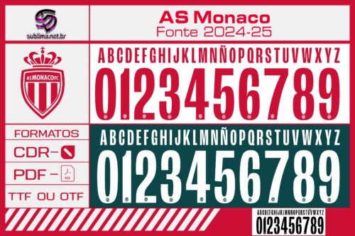 Fonte AS Monaco UCL 24-25