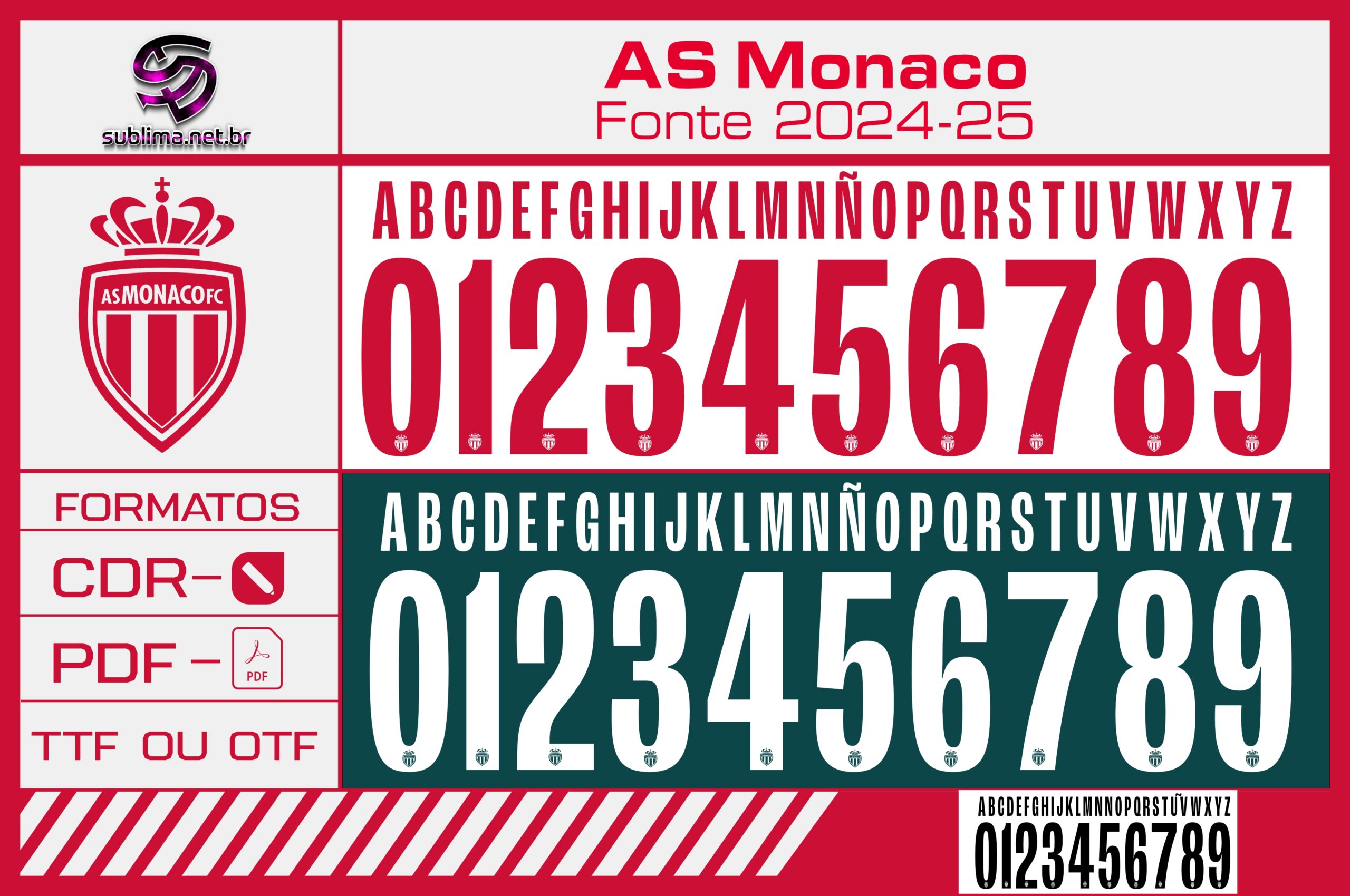 Fonte AS Monaco UCL 24-25