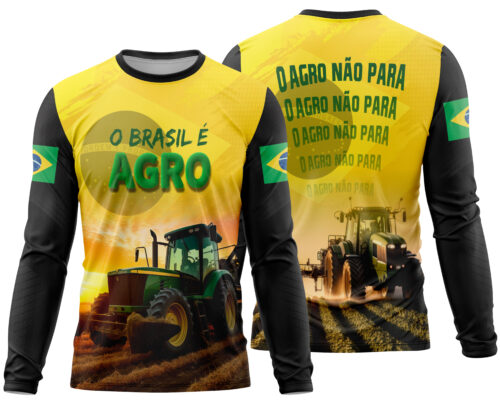 Arte estampa camisa Agro Mod-13