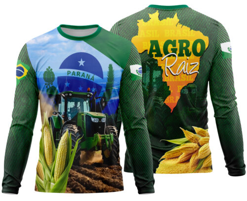 Arte estampa camisa Agro Mod-16