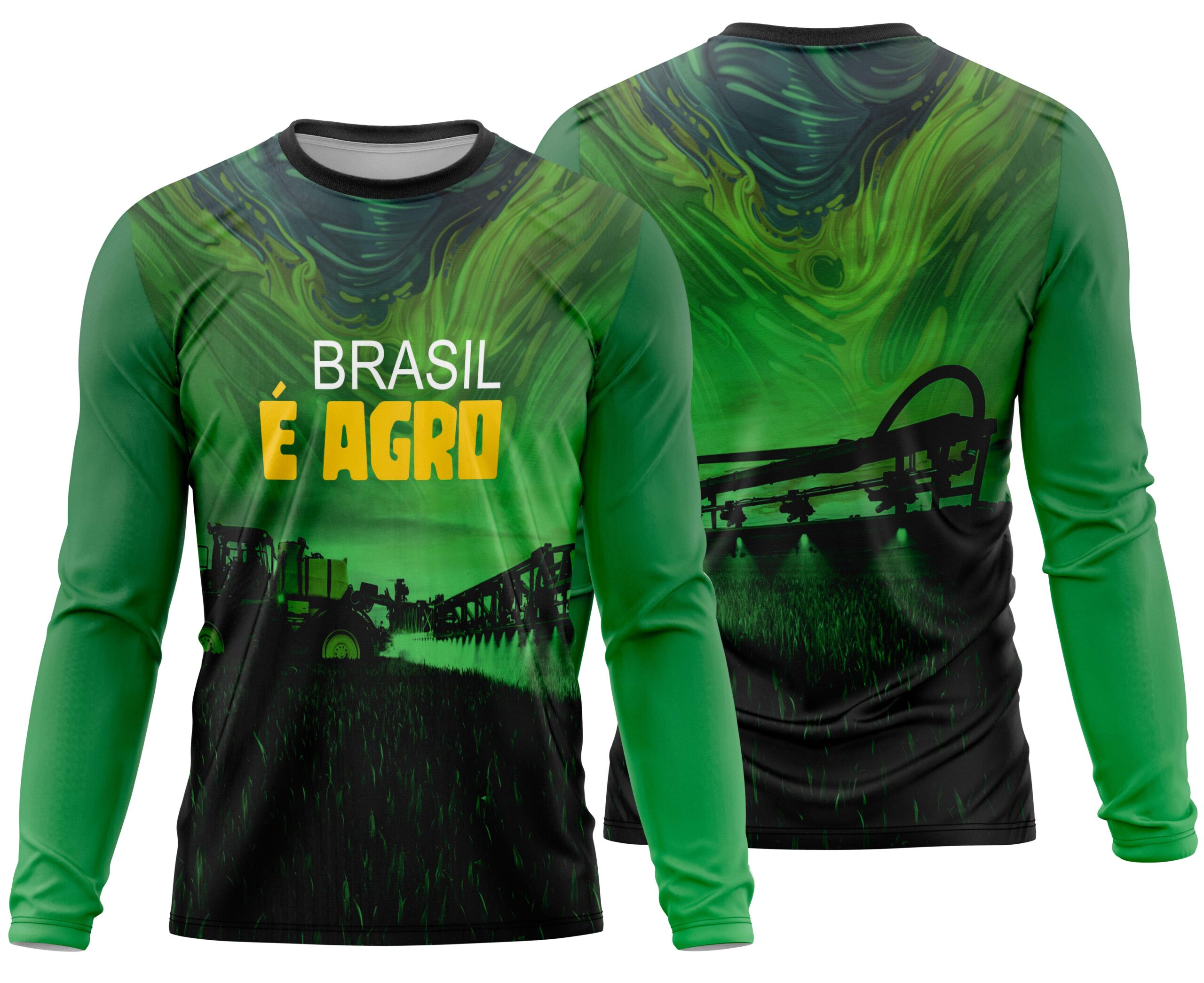 Arte estampa camisa Agro Mod-3