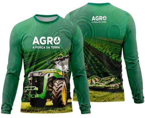 Arte estampa camisa Agro Mod-6