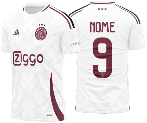Arte vetor camisa Ajax Alternativa 2024-2025