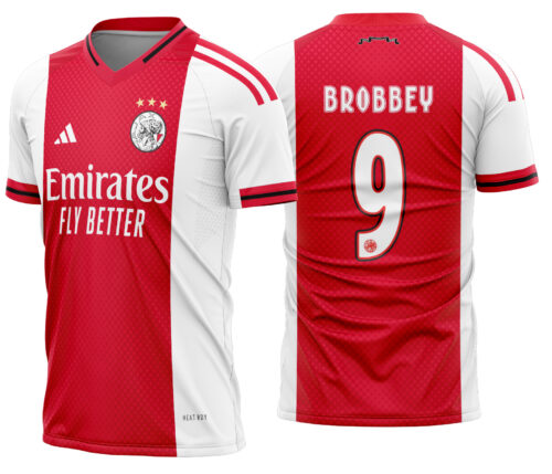 Arte Vetor Camisa Ajax Local 2025-2026