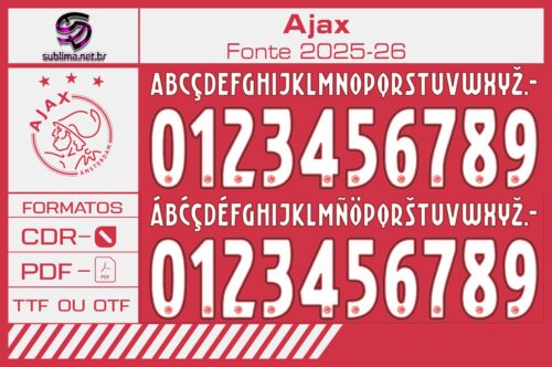 Fonte Ajax 25-26