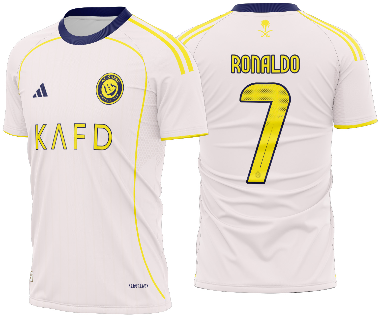 Arte vetor camisa Al-Nassr Alternativa 2025-2026