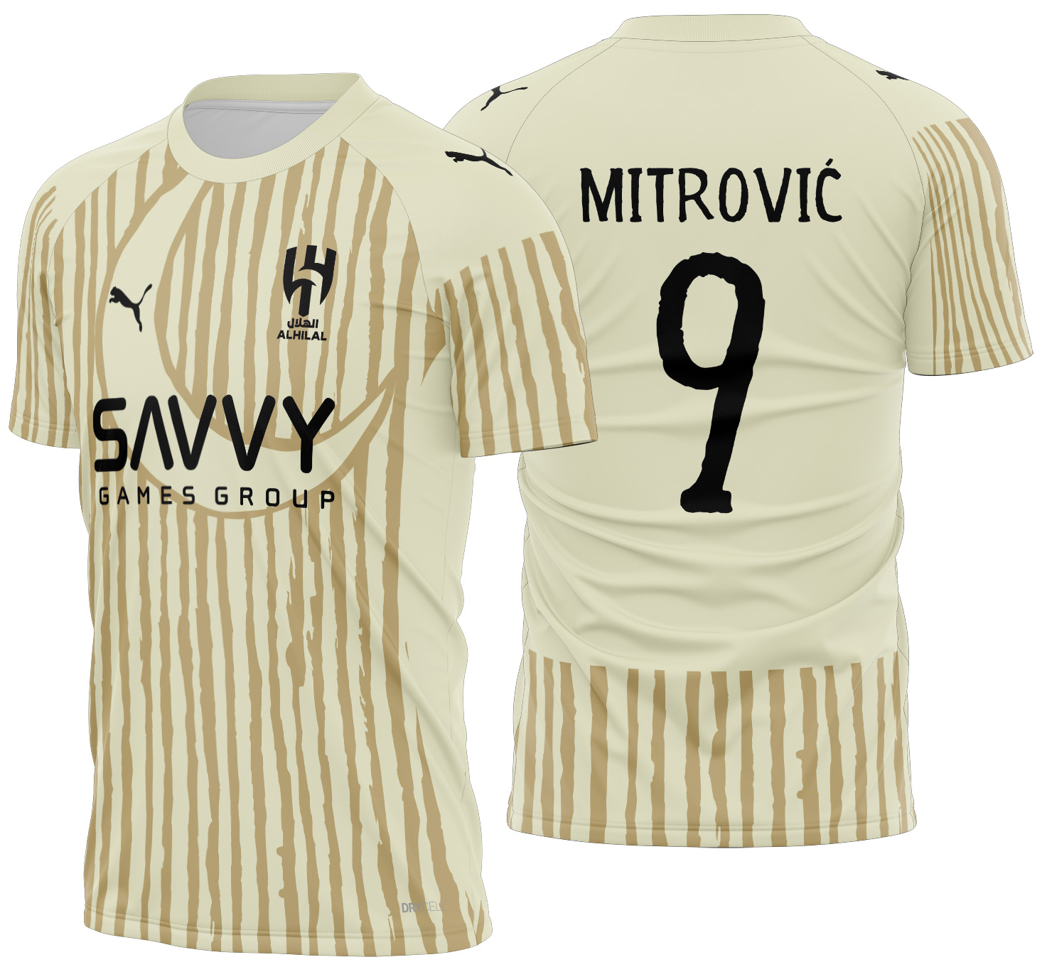 Arte Vetor Camisa Al Hilal CWC Visita 2025