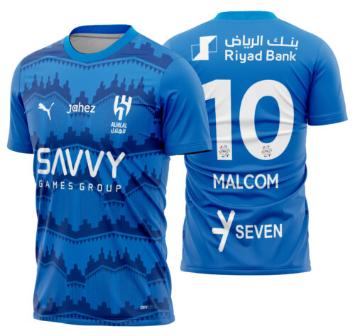 Arte vetor camisa Al Hilal Local 2025-2026