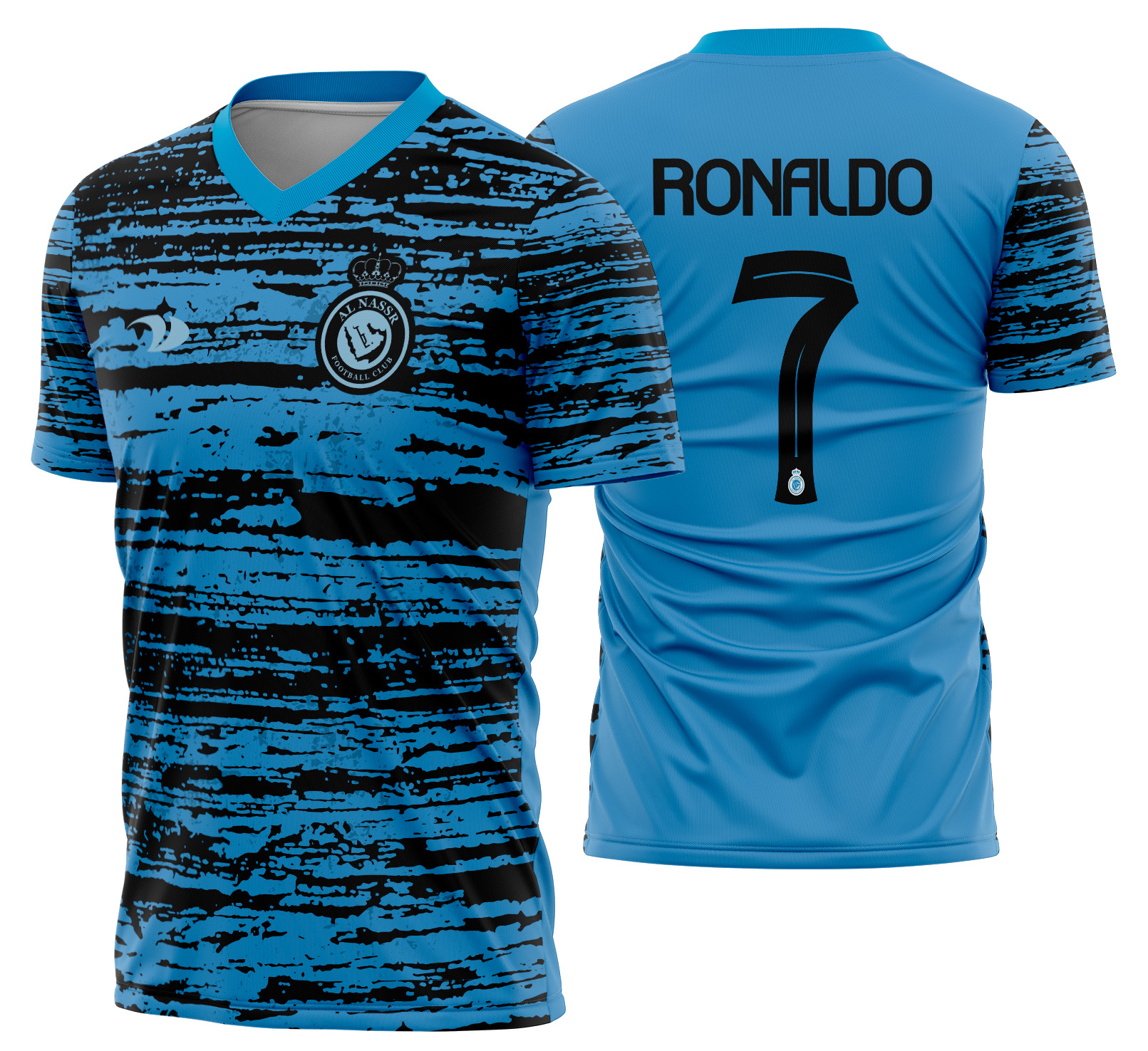 Arte vetor camisa Al Nassr Treino 2023-2024