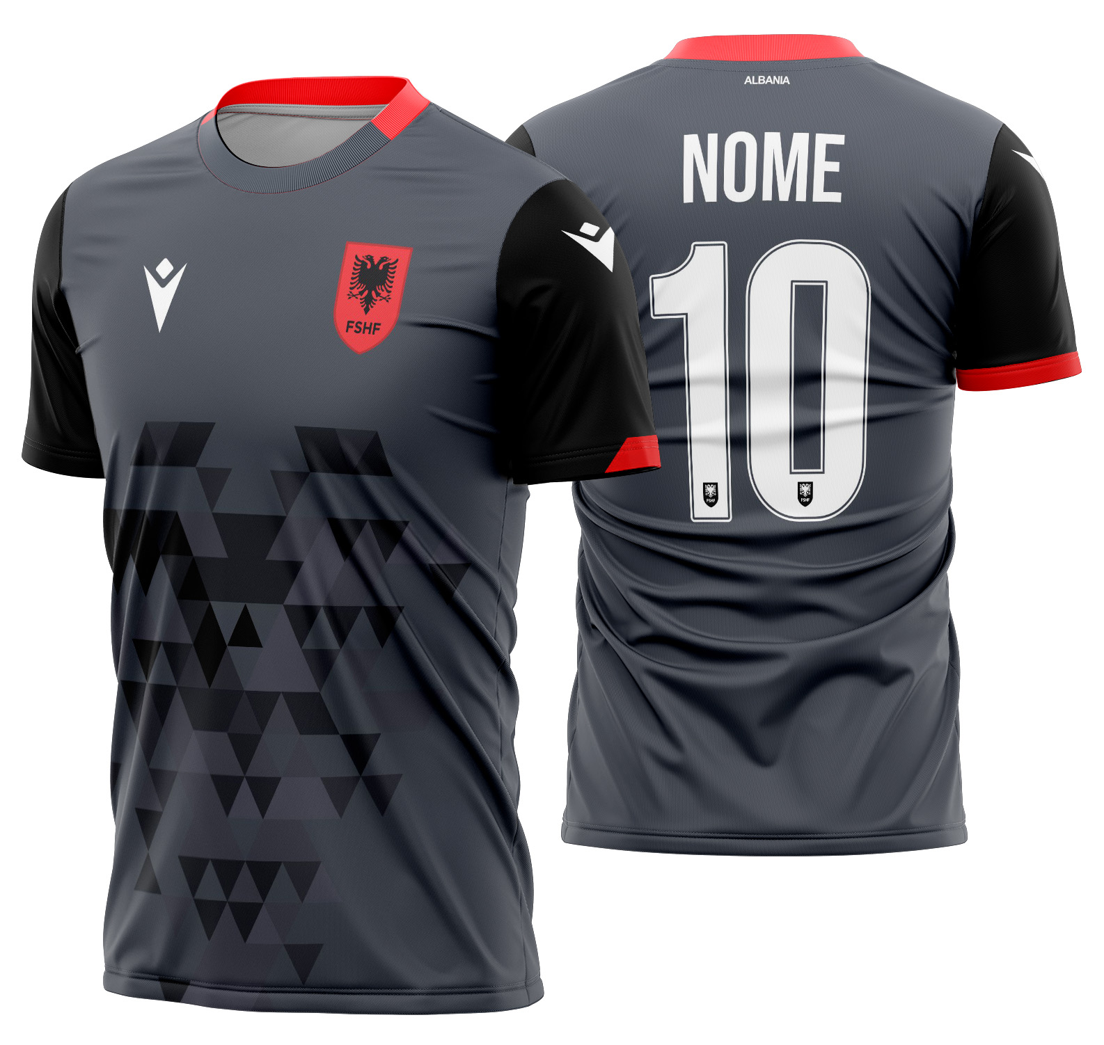 Arte vetor camisa Albânia Third 2021