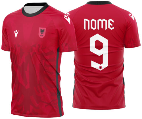 Arte vetor camisa Albânia Local 2023