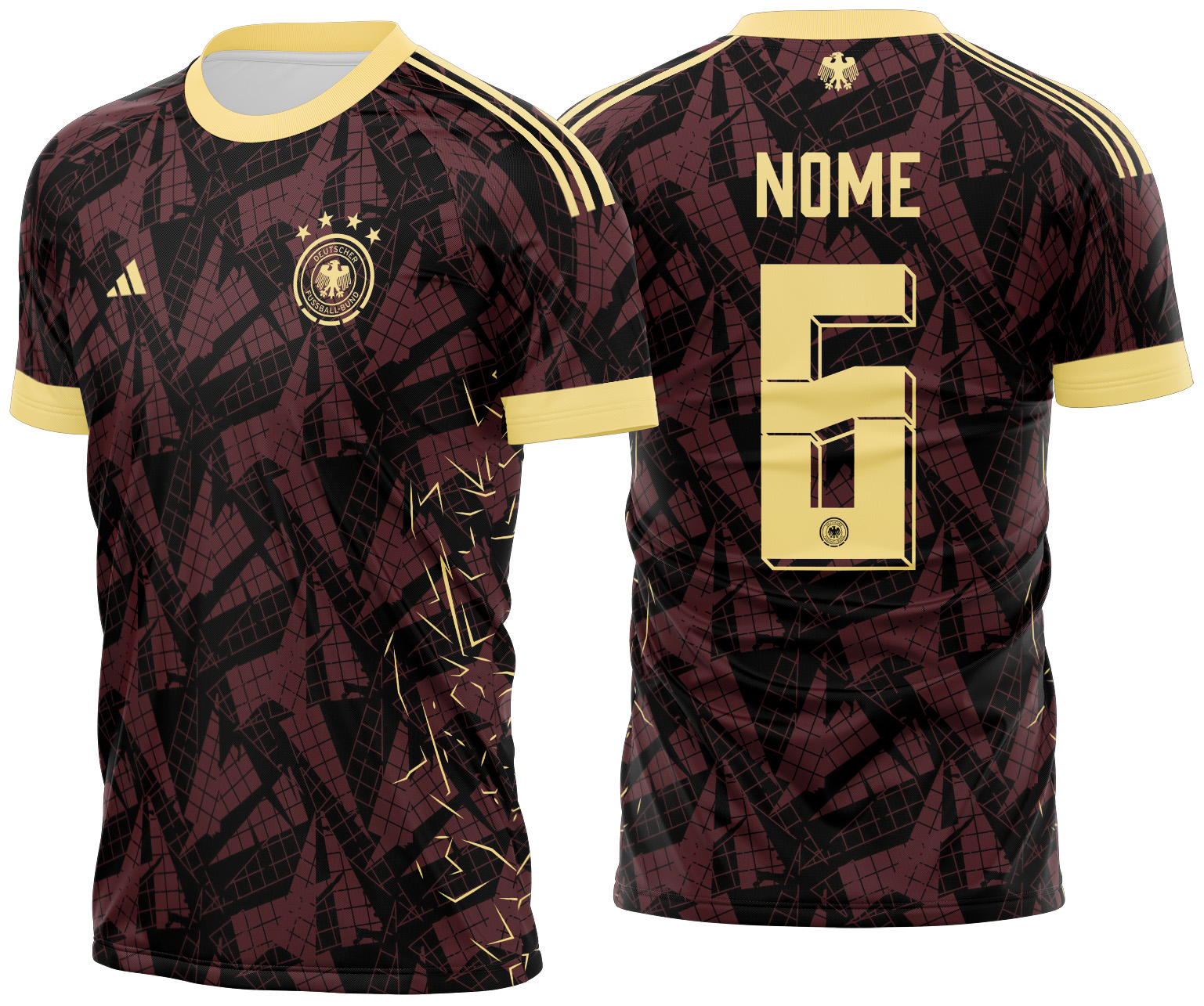 Arte vetor camisa Alemanha Conceito 2024-25