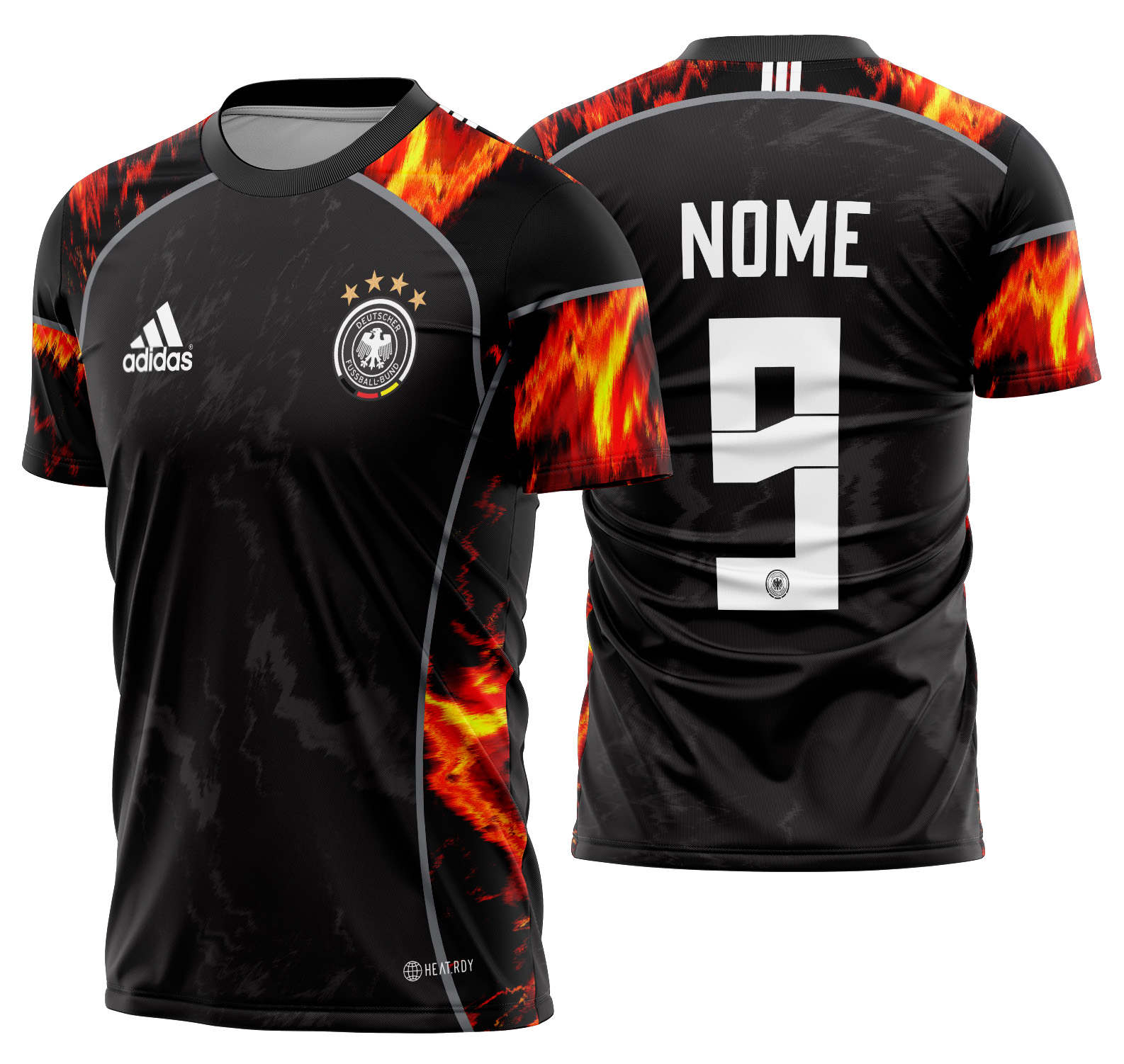 Arte vetor camisa Alemanha Conceito 2024