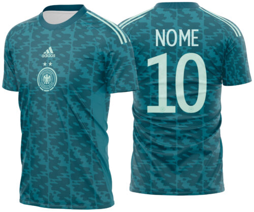 Arte vetor camisa Alemanha Feminino Visita 2022