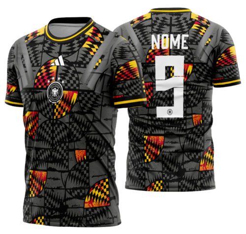 Arte vetor camisa Alemanha Poker Drift Conceito