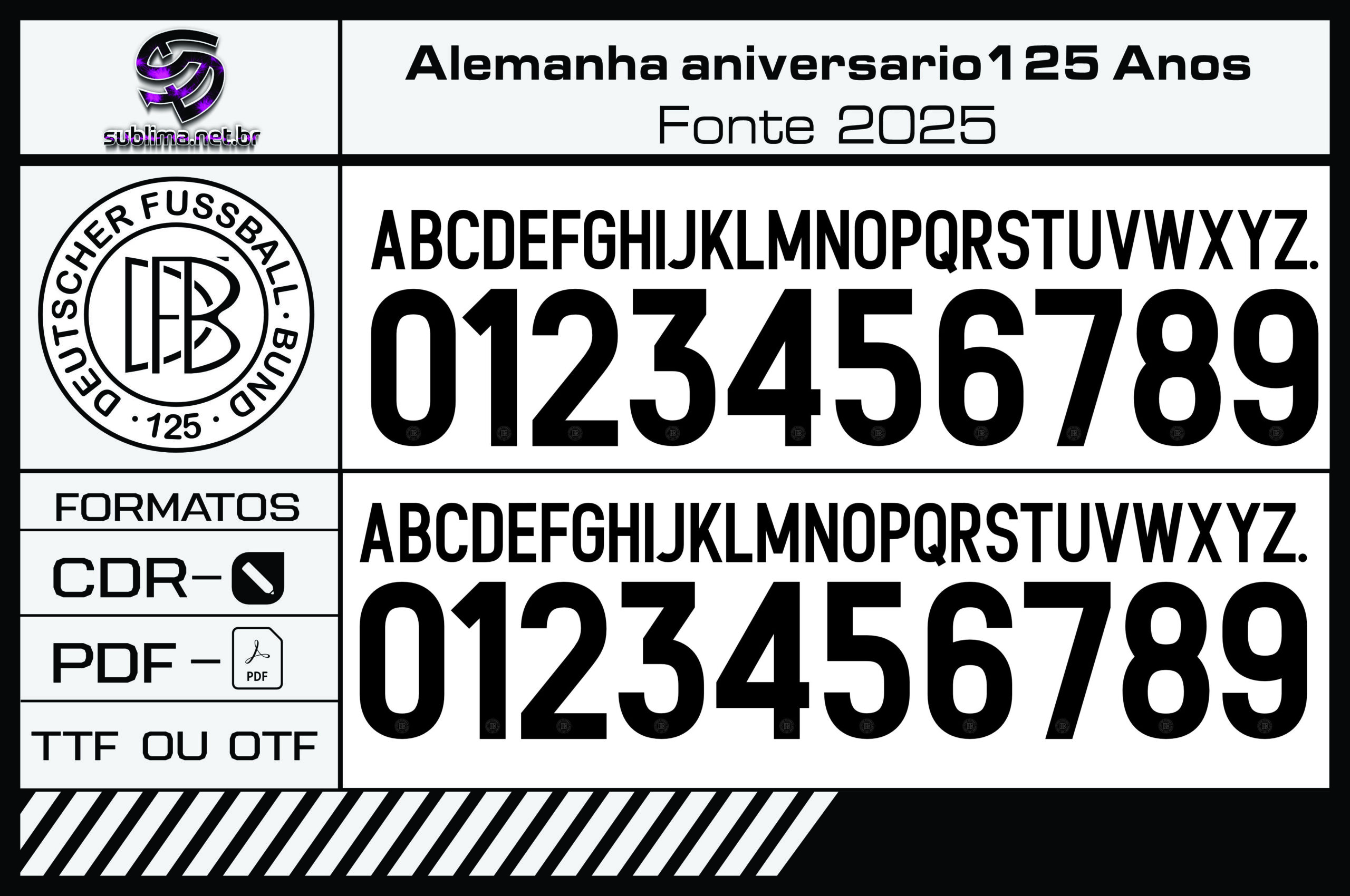 Fonte Alemanha aniversario125 Anos 2025