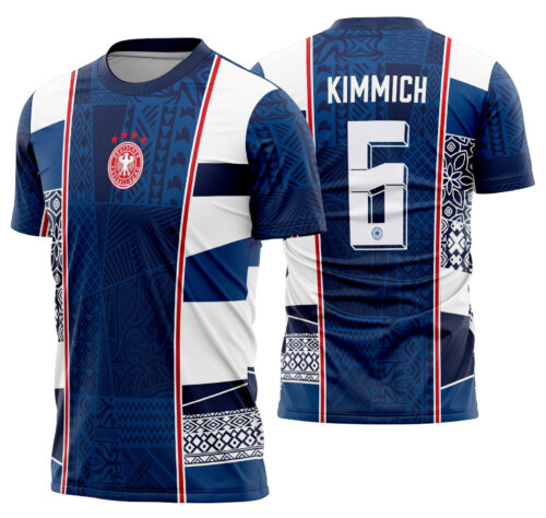 Arte vetor camisa Alemanha 2024 Geométrico