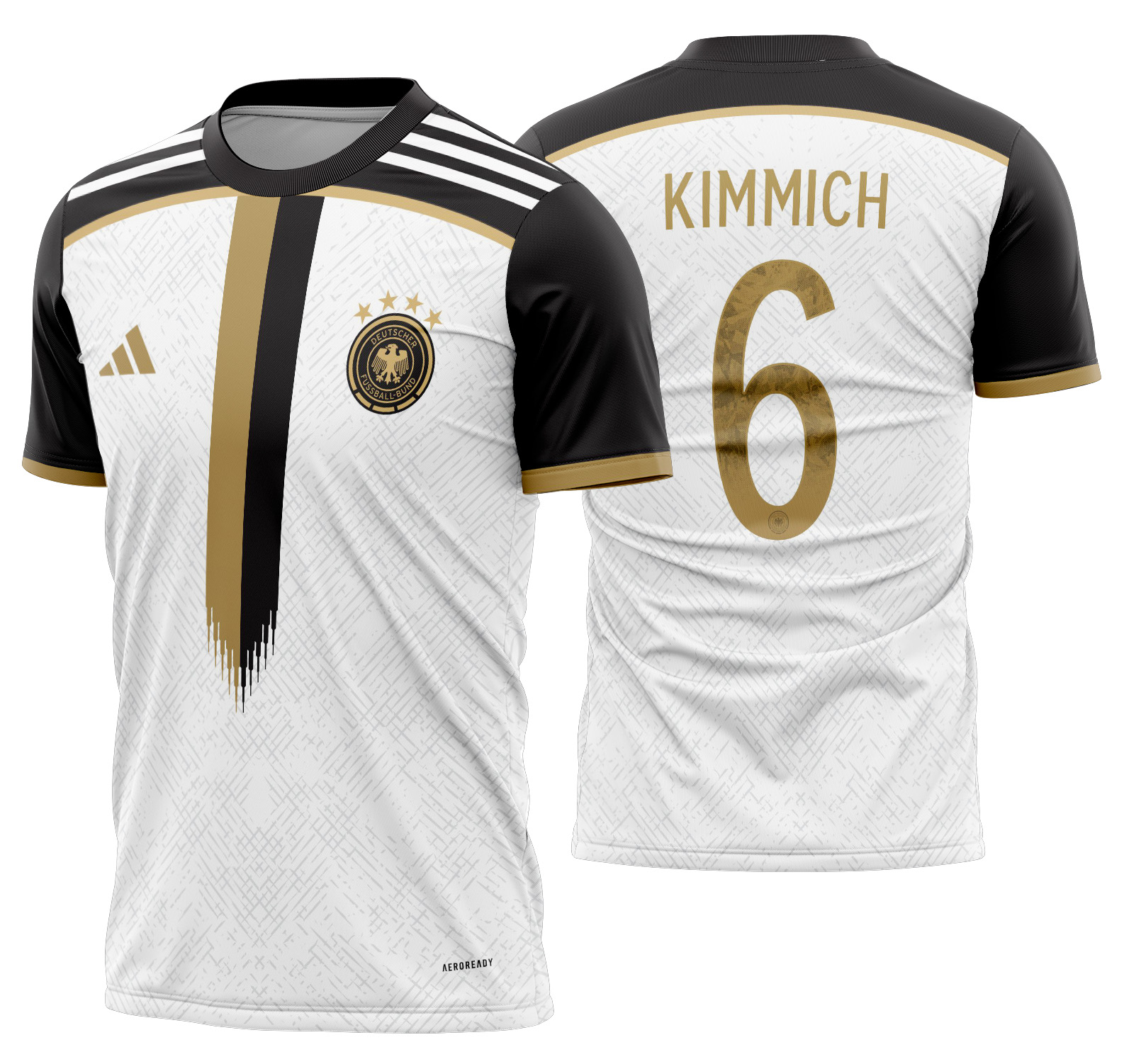 Arte vetor camisa Alemanha Conceito 2023