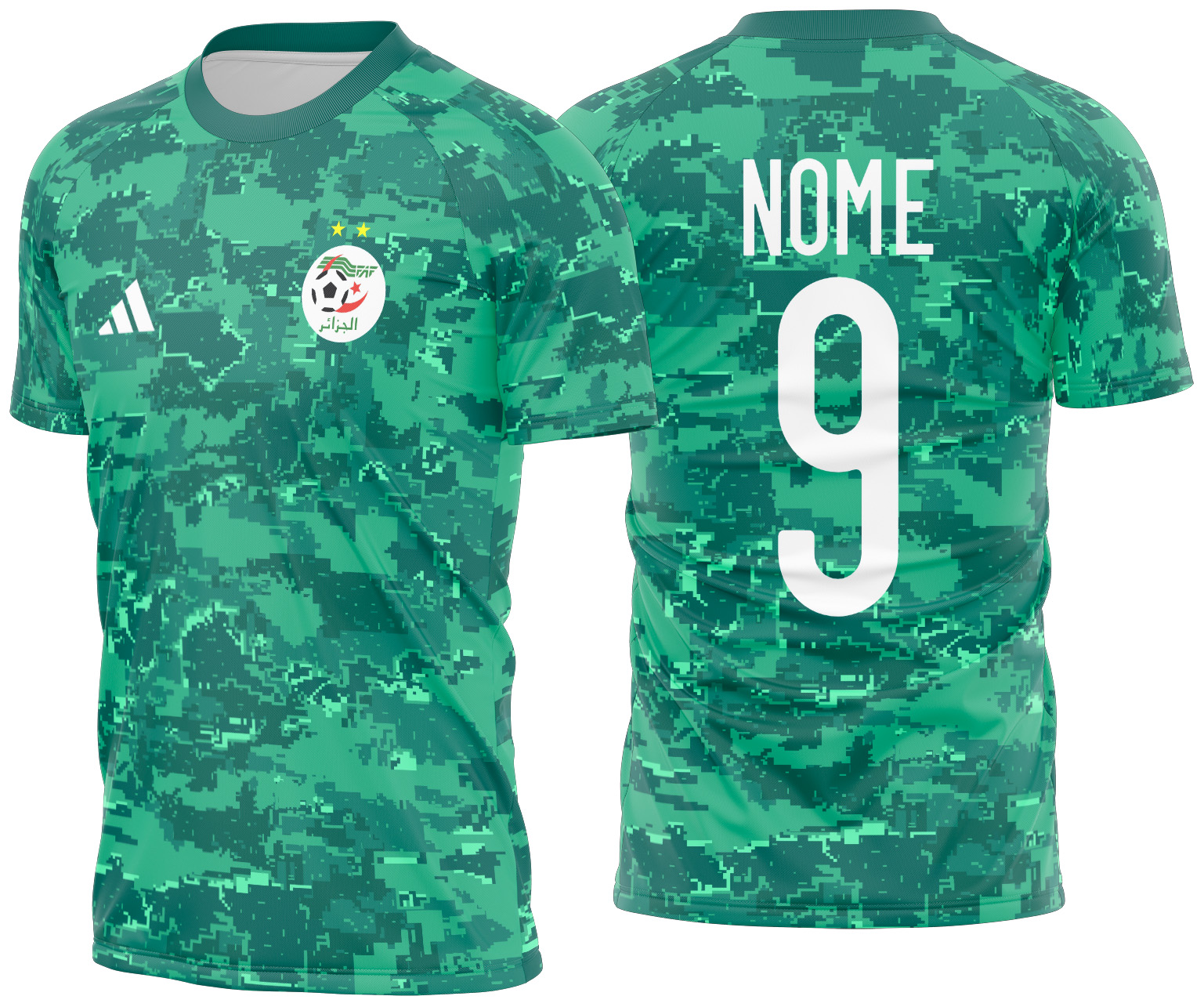 Arte vetor camisa Algeria Fc Conceito 2021-22