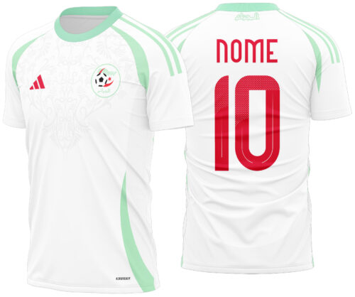 Arte Vetor Camisa Algeria Local 2024