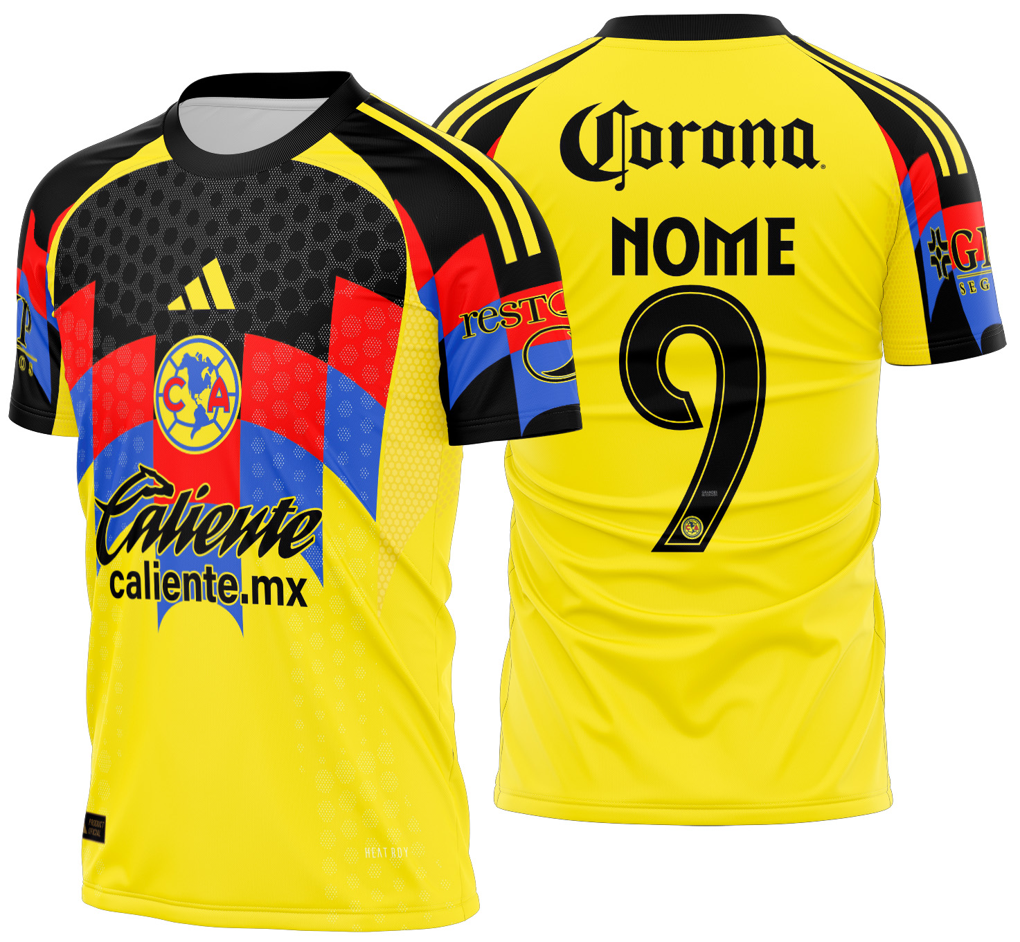 Arte Vetor Camisa América Local 2025-2026
