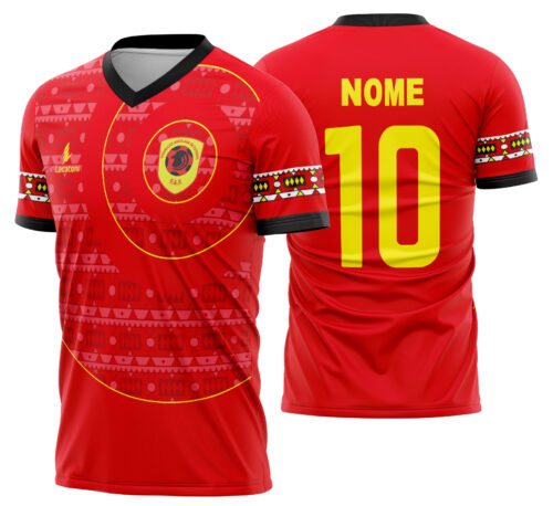 Arte vetor camisa Angola local 2019
