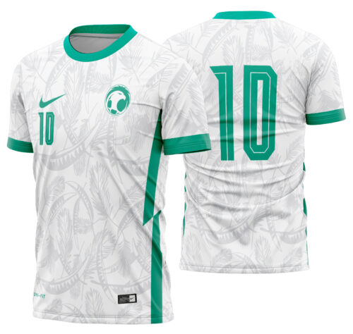 Arte vetor camisa Arabia Saudita Local 2020-21