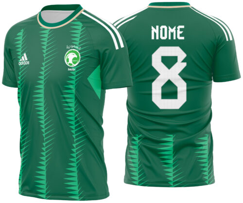 Arte vetor camisa Arabia Saudita Local 2023