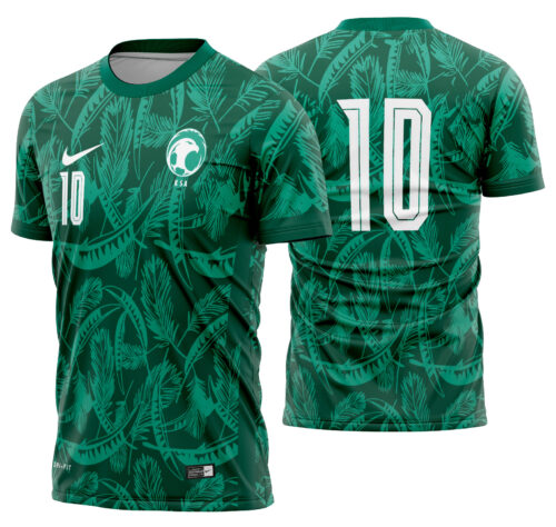 Arte vetor camisa Arabia Saudita Visita 2020-21