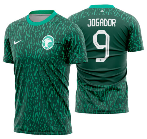 Arte vetor camisa Arabia Saudita Visita 2022-2023