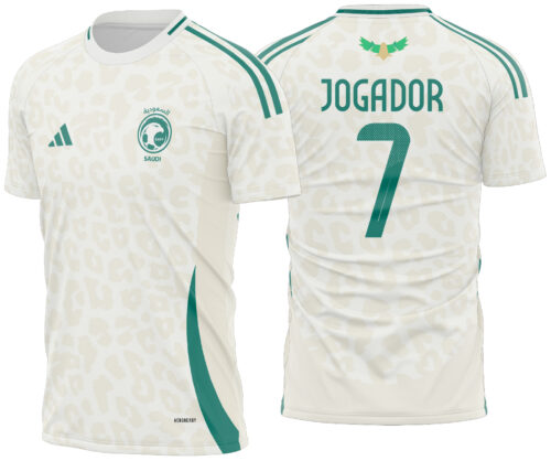 Arte vetor camisa Arabia Saudita Visita 2024