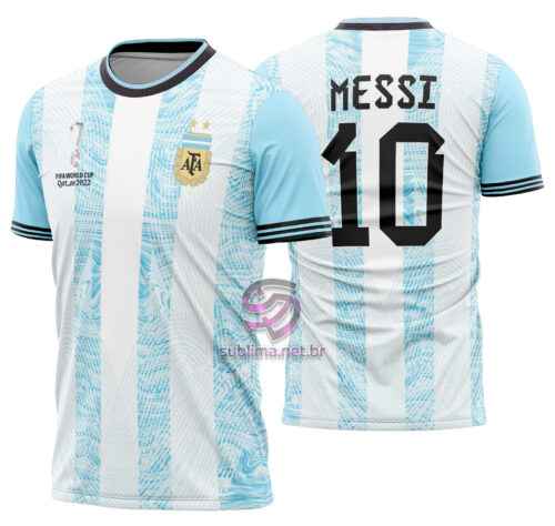 Arte vetor camisa Argentina 2022 Conceito