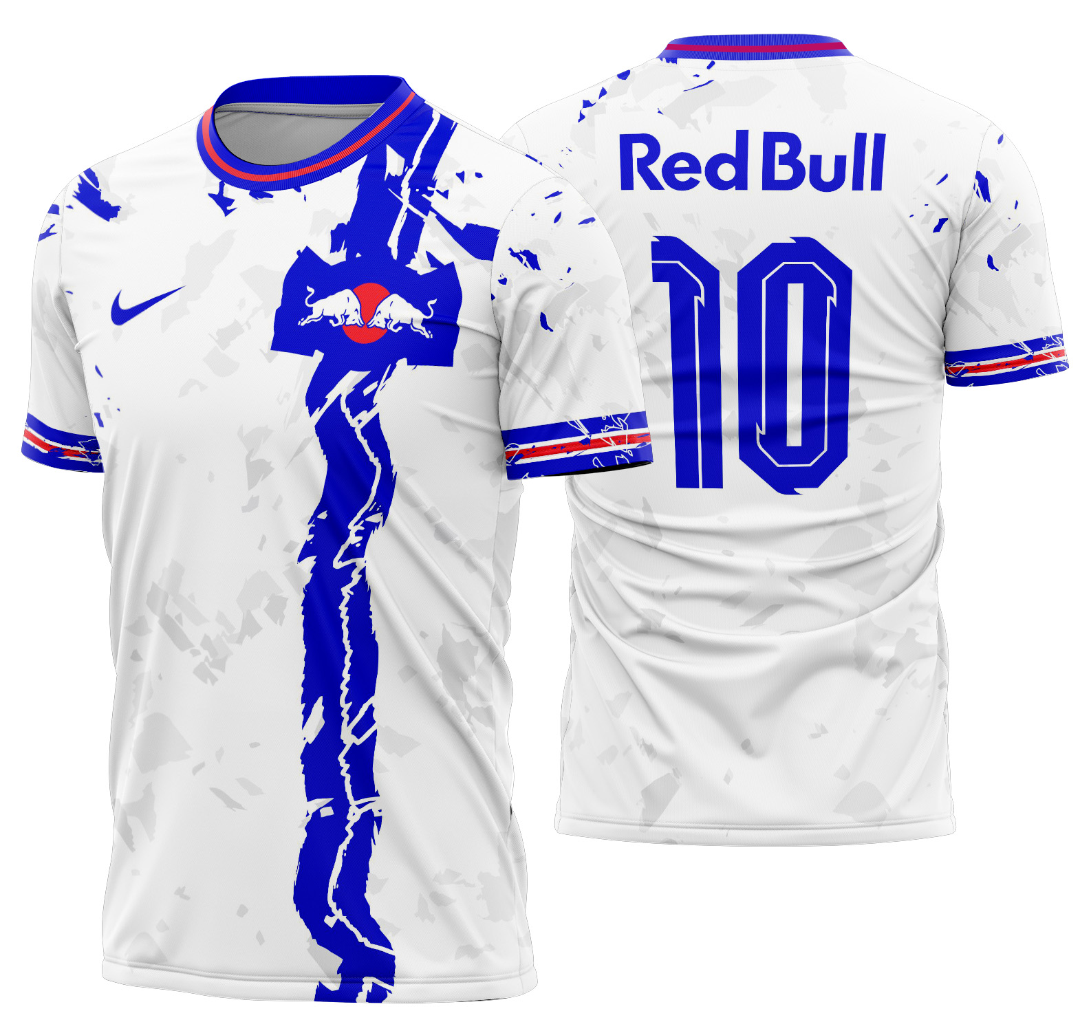 Arte Vetor Redbull Branco