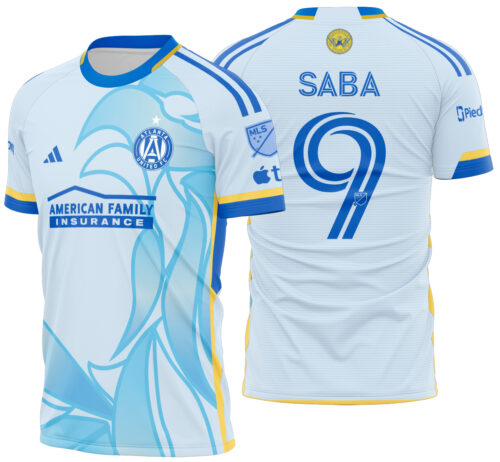 Arte Vetor Camisa Atlanta Visita 2025