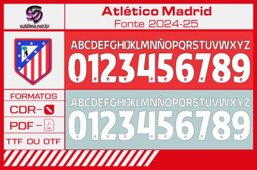 Fonte Atlético Madrid UCL 24-25