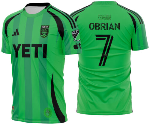Arte vetor camisa Austin FC Local 2025