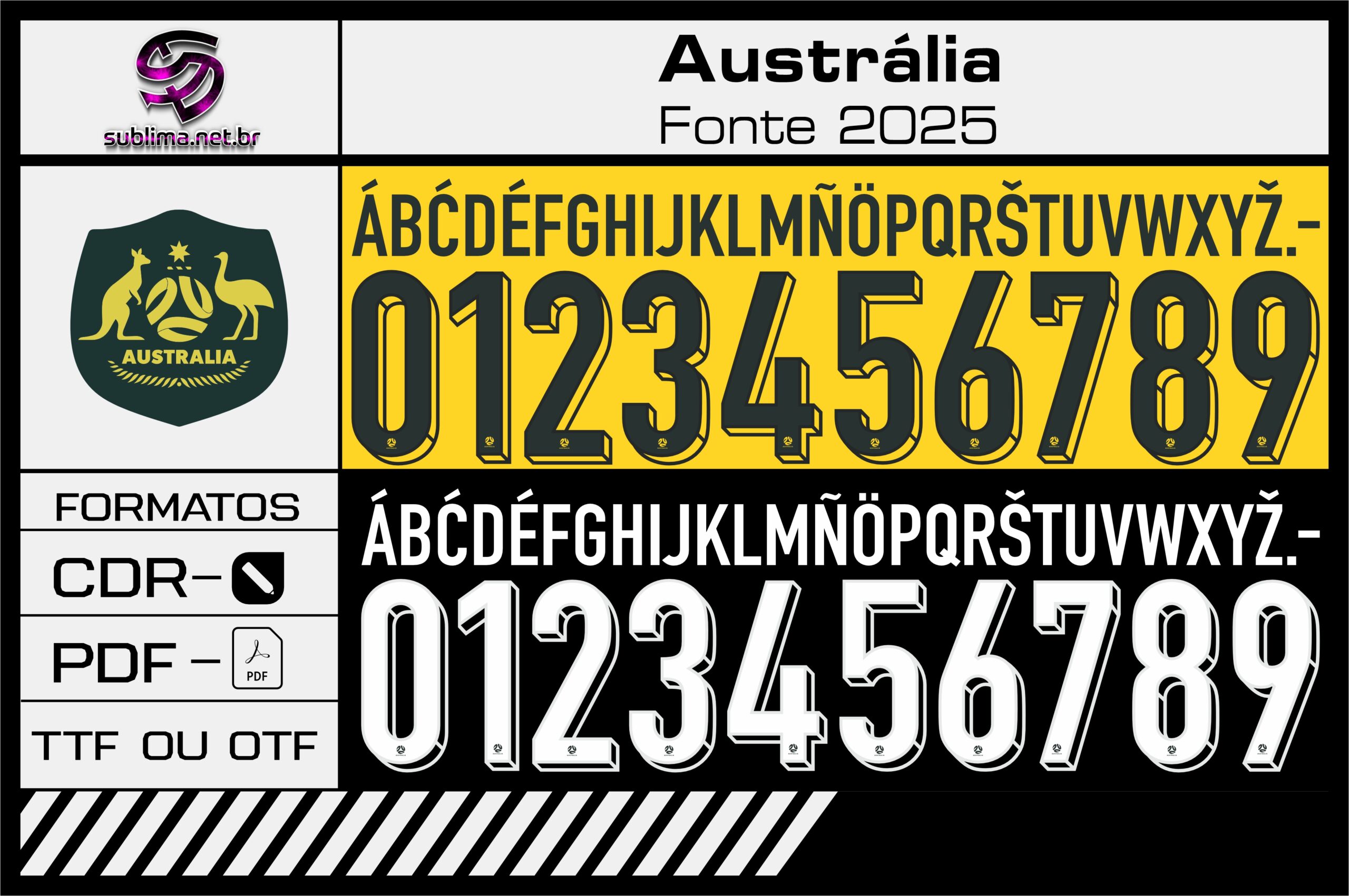 Fonte Austrália 2025