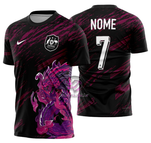 Arte vetor camisa Australia Concept 2025