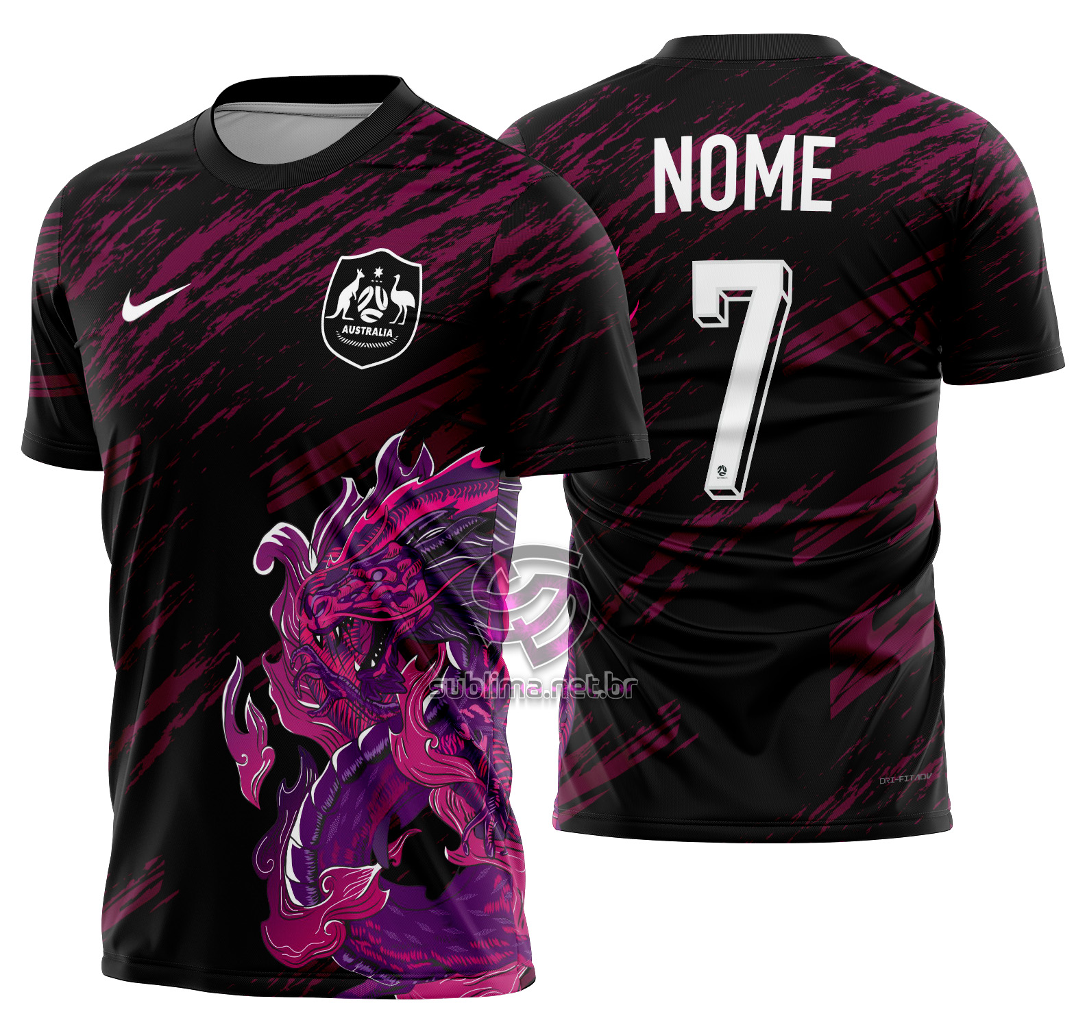 Arte vetor camisa Australia Concept 2025