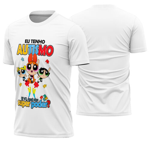 Arte estampa camisa Autismo Mod-6