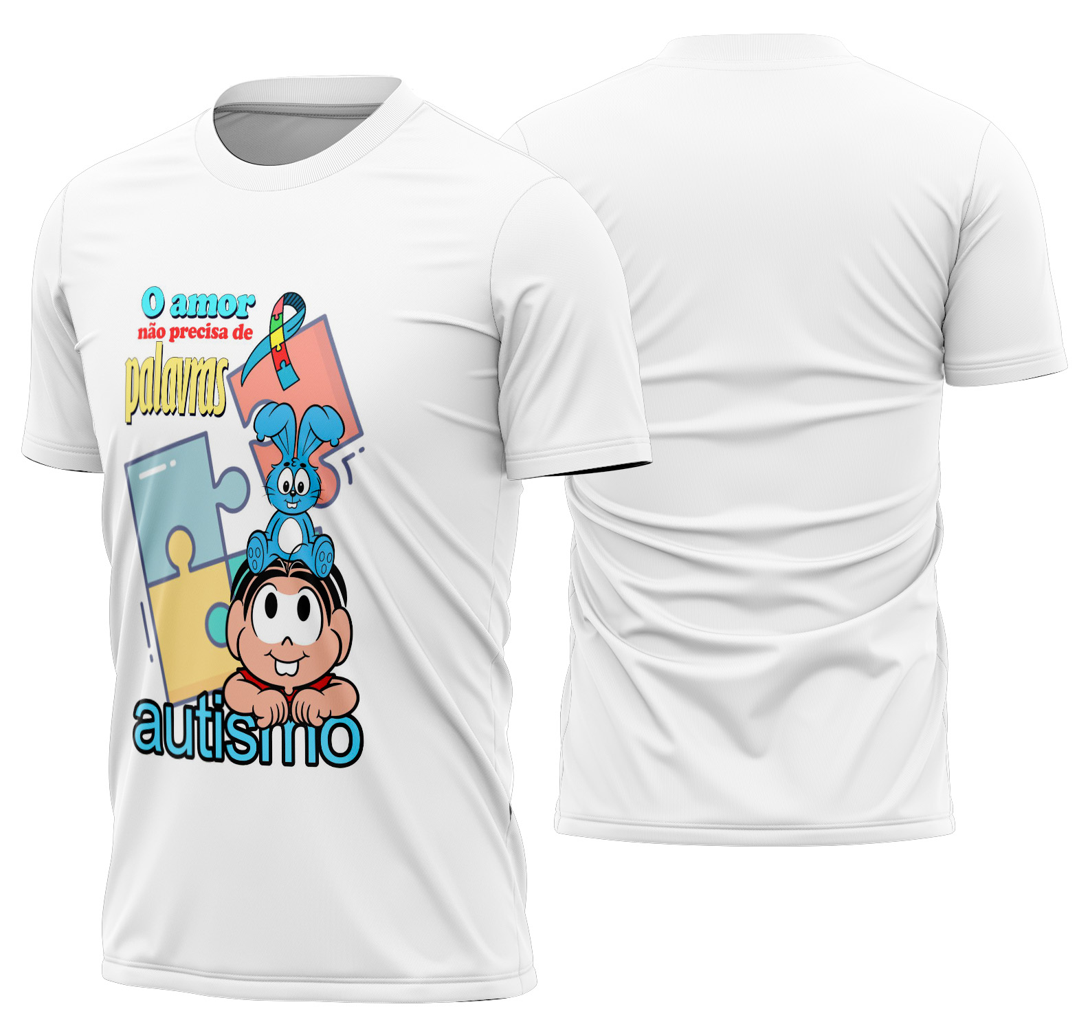 Arte Vetor Camisa Autismo Mod-7