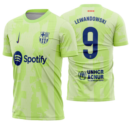 Arte vetor camisa Barcelona Alternativa 2024-2025