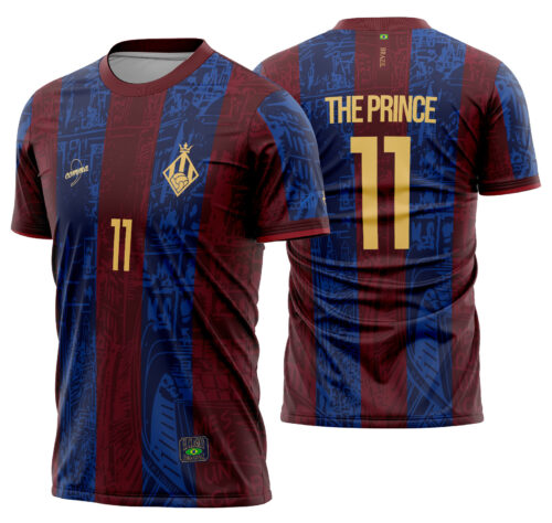 Arte vetor camisa Barcelona Edition The Prince