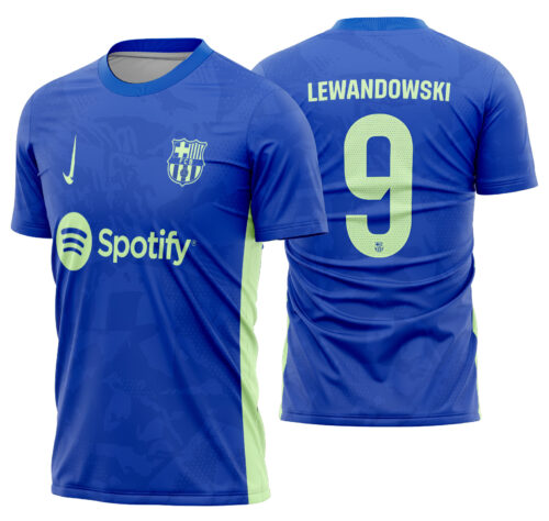 Arte vetor camisa Barcelona Pre-jogo 2024-2025