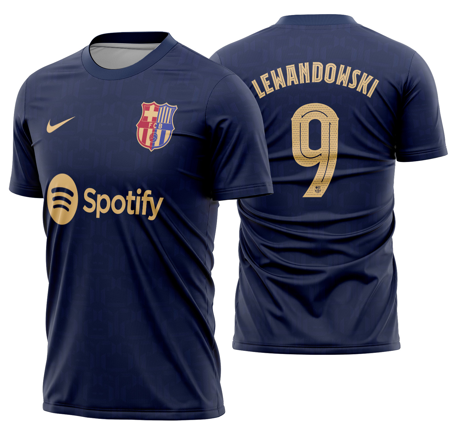 Arte Vetor Camisa Barcelona Pré-jogo 2024-25
