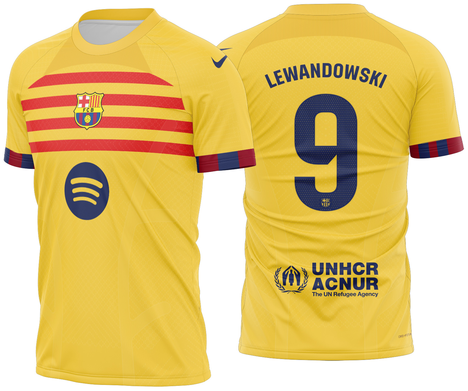 Arte Vetor Camisa Barcelona quarta 2024-2025