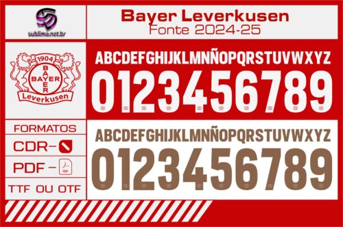 Fonte Bayer 04 Leverkusen 2024-25