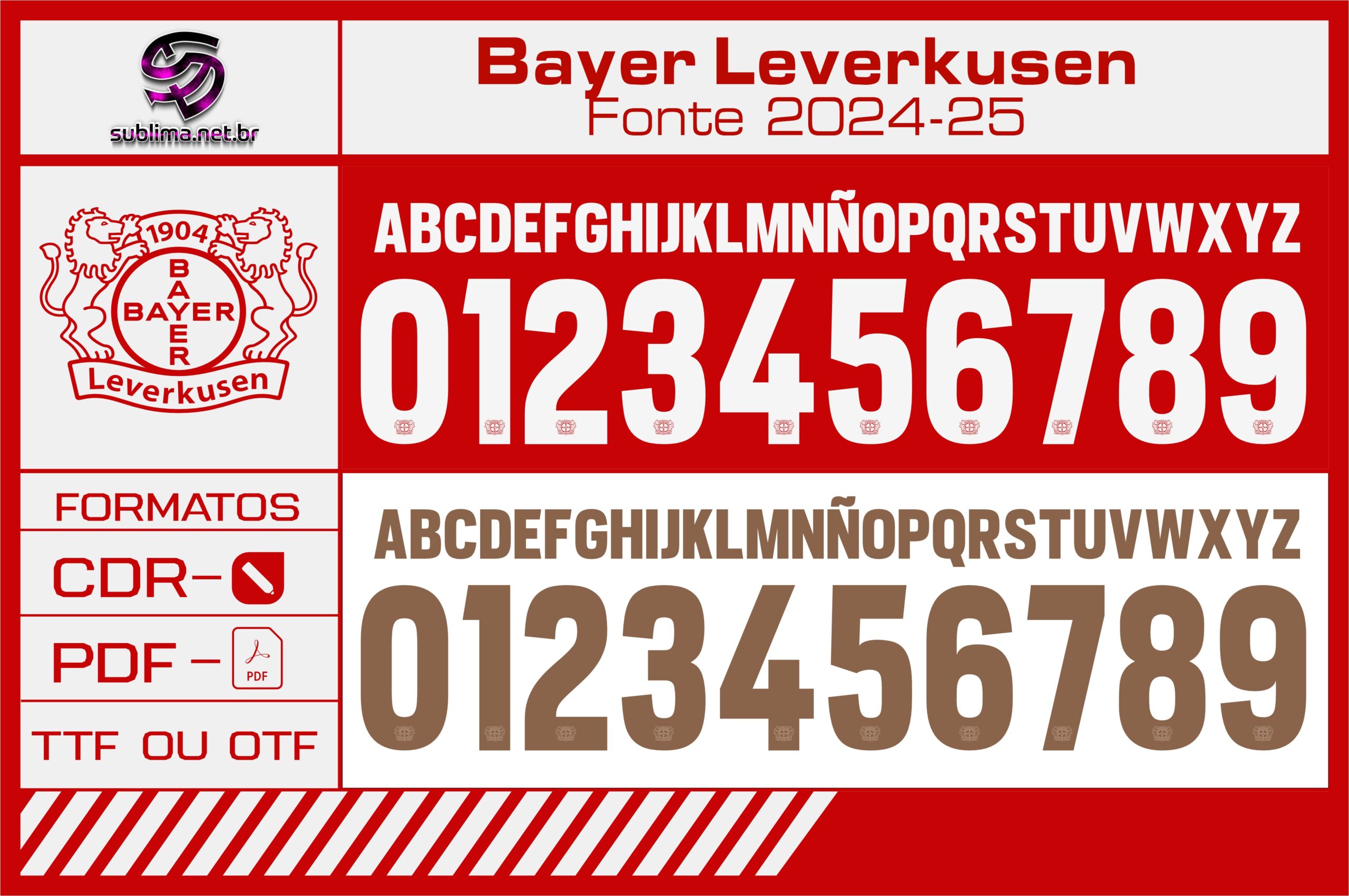 Fonte Bayer 04 Leverkusen 2024-25
